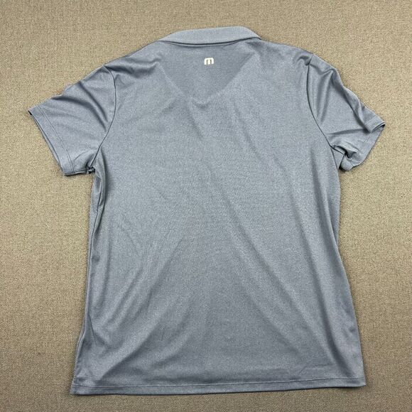 Travis Mathew Shirt Top Women's XL Blue Polo‎ Golf Idaho Medical NWT - Picture 8 of 11